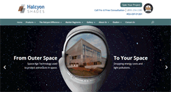Desktop Screenshot of halcyonshades.com